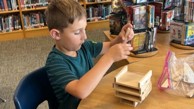 Building with Keva planks